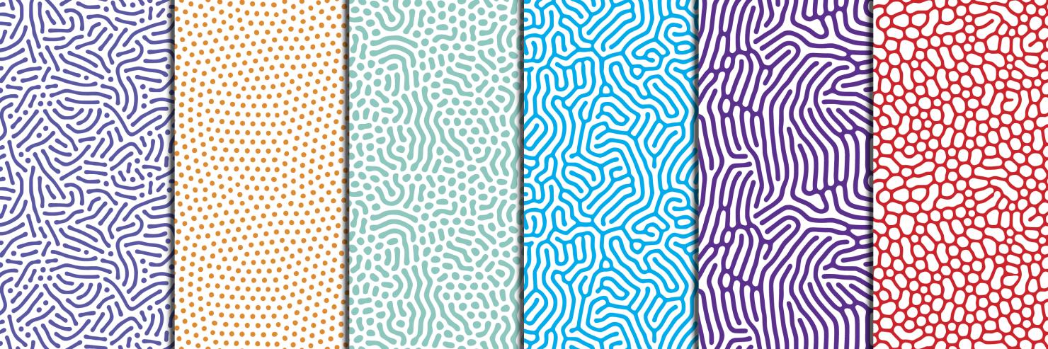 Organic patterns in packaging design 2024 trend